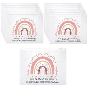 50 Pcs Inspirational Gifts Bulk For Women Cosmetic Bag Eva You Are Braver🥳